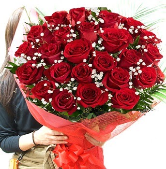 Kız isteme çiçeği buketi 33 adet kırmızı gül  Bitlis çiçek gönderme sitemiz güvenlidir 