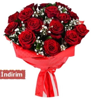 12 Adet kırmızı aşk gülleri  Bitlis çiçek satışı 